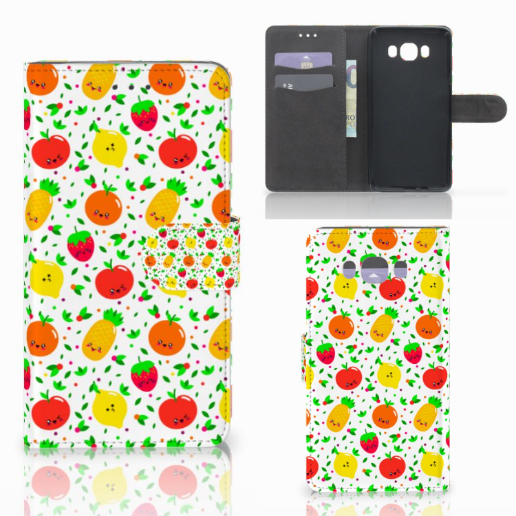 Samsung Galaxy J7 2016 Book Cover Fruits