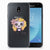 Silicone Back Case Samsung Galaxy J3 2017 Boho Skull