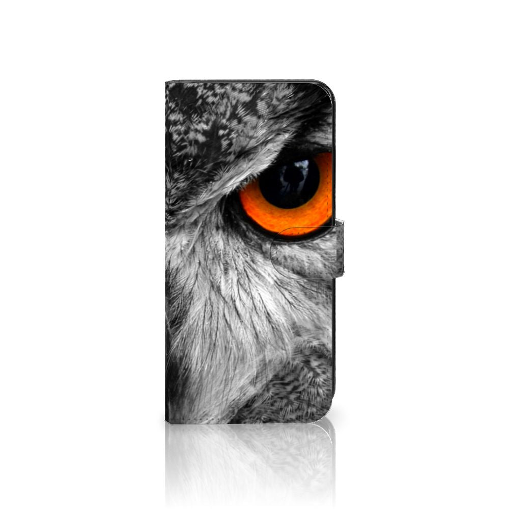 Samsung Galaxy A34 Telefoonhoesje met Pasjes Uil