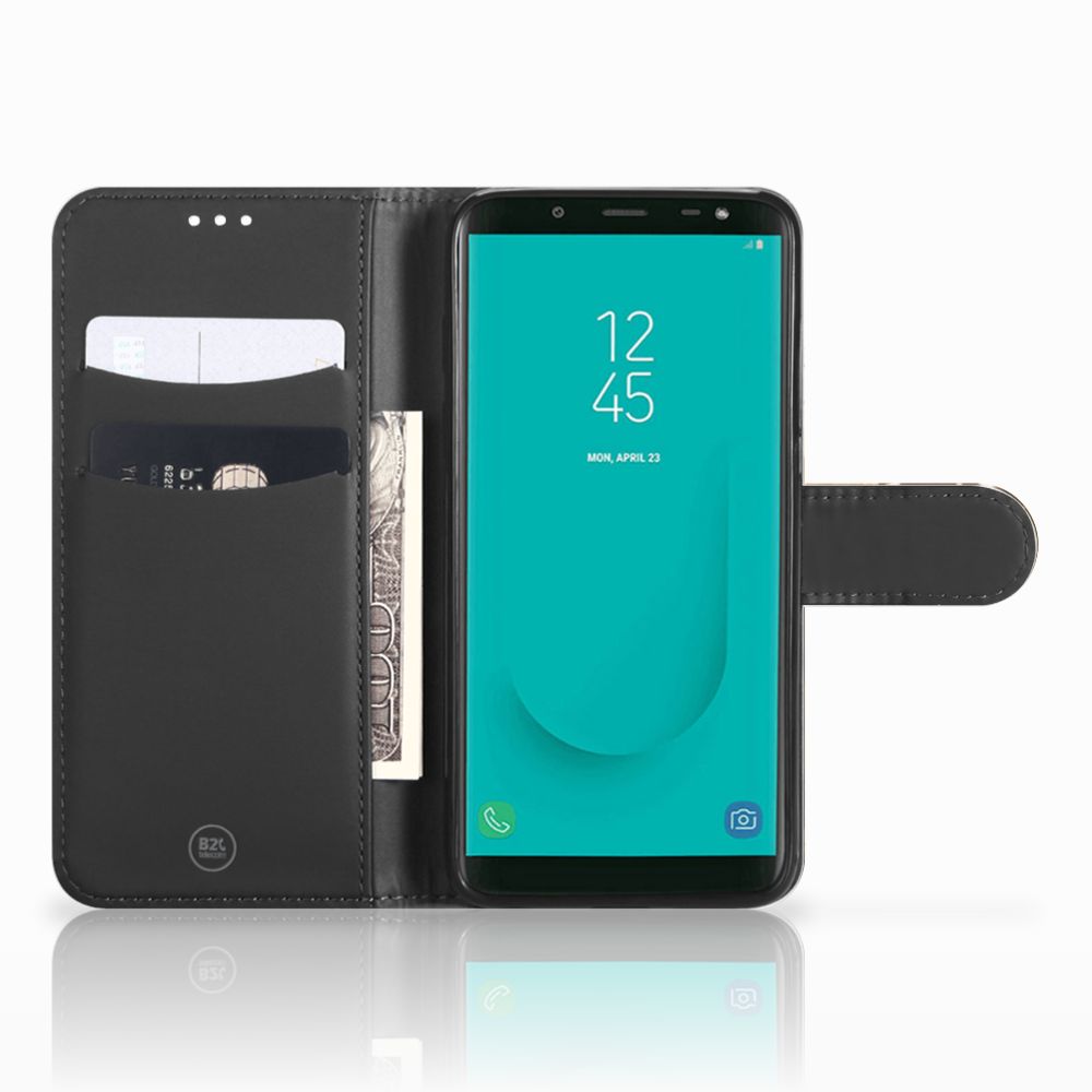 Samsung Galaxy J6 2018 Telefoonhoesje met Pasjes Design Cowboy