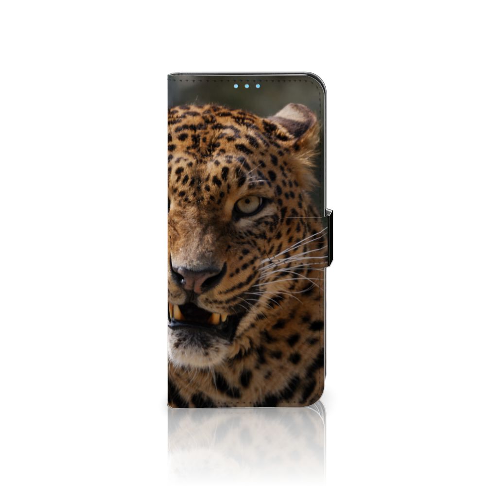 OPPO A72 | OPPO A52 Telefoonhoesje met Pasjes Luipaard