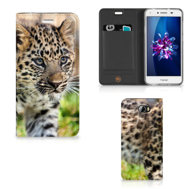 Huawei Y5 2 | Y6 Compact Hoesje maken Baby Luipaard