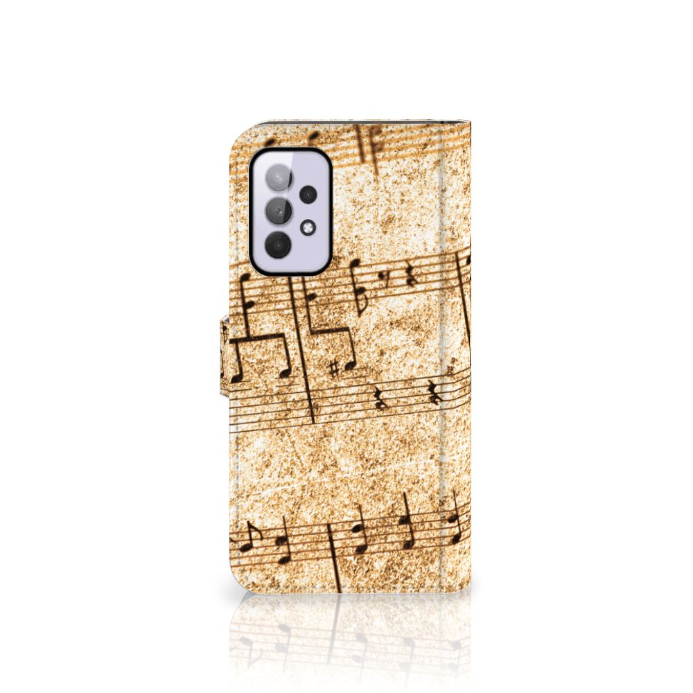 Samsung Galaxy A33 5G Telefoonhoesje met foto Bladmuziek