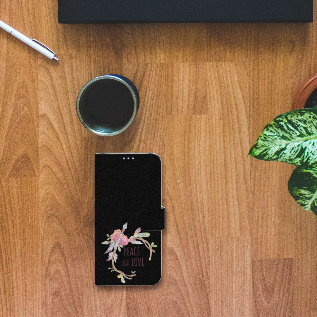 Huawei P40 Lite Leuk Hoesje Boho Text