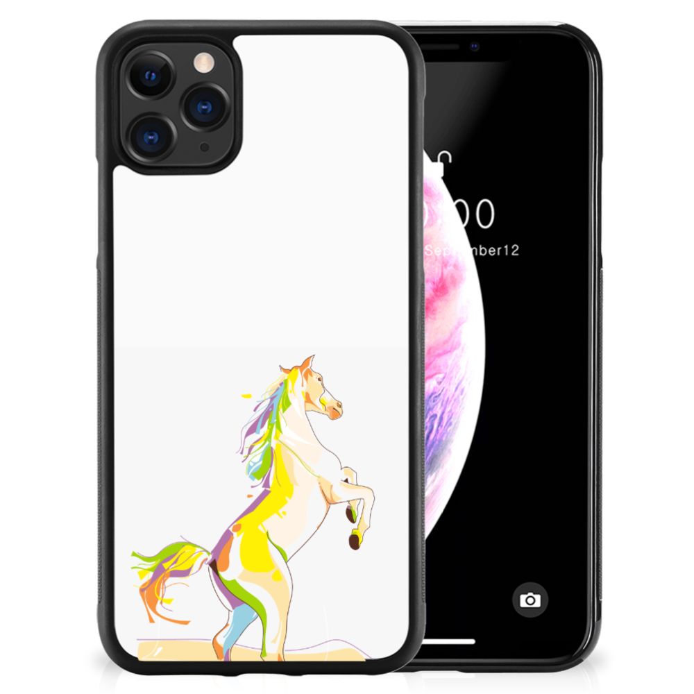 Apple iPhone 11 Pro Max Bumper Hoesje Horse Color B2C Telecom