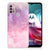 Hoesje maken Motorola Moto G30 | G10 Pink Purple Paint