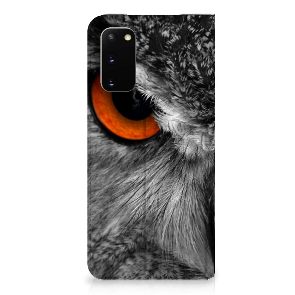 Samsung Galaxy S20 Hoesje maken Uil - B2C Telecom