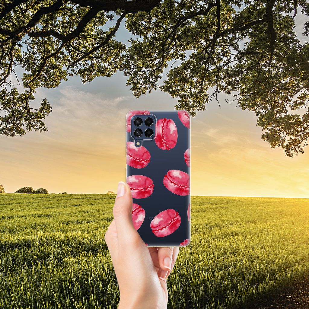 Samsung Galaxy M53 Siliconen Case Pink Macarons B2C Telecom