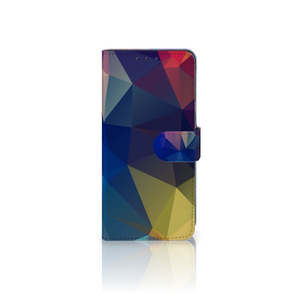 Alcatel 1S 2020 Book Case Polygon Dark
