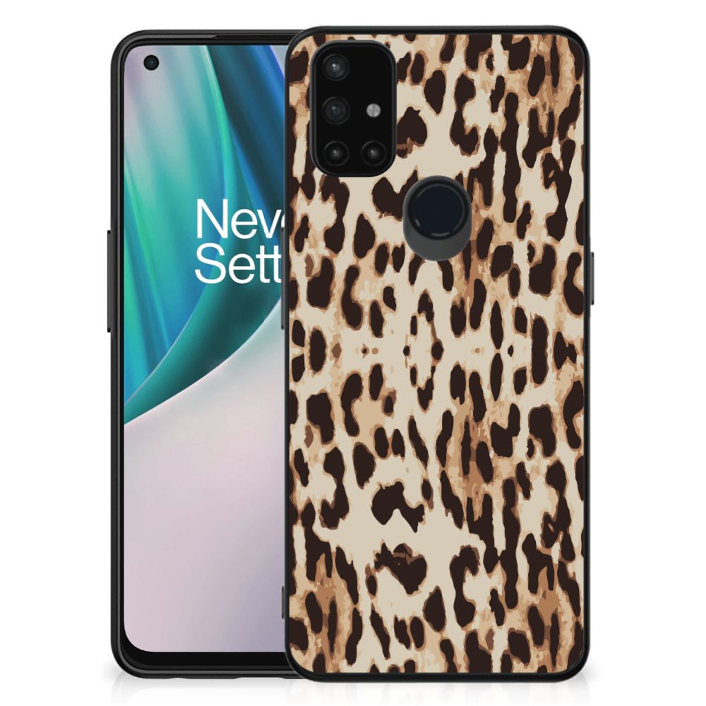 OnePlus Nord N10 5G Dierenprint Telefoonhoesje Leopard