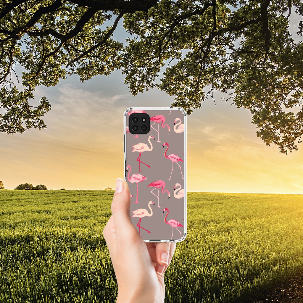 Samsung Galaxy A22 5G Case Anti-shock Flamingo B2C Telecom