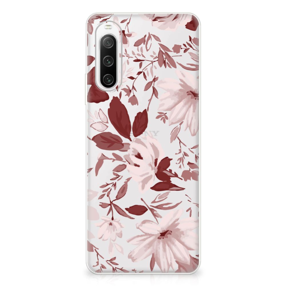 Hoesje maken Sony Xperia 10 IV Watercolor Flowers