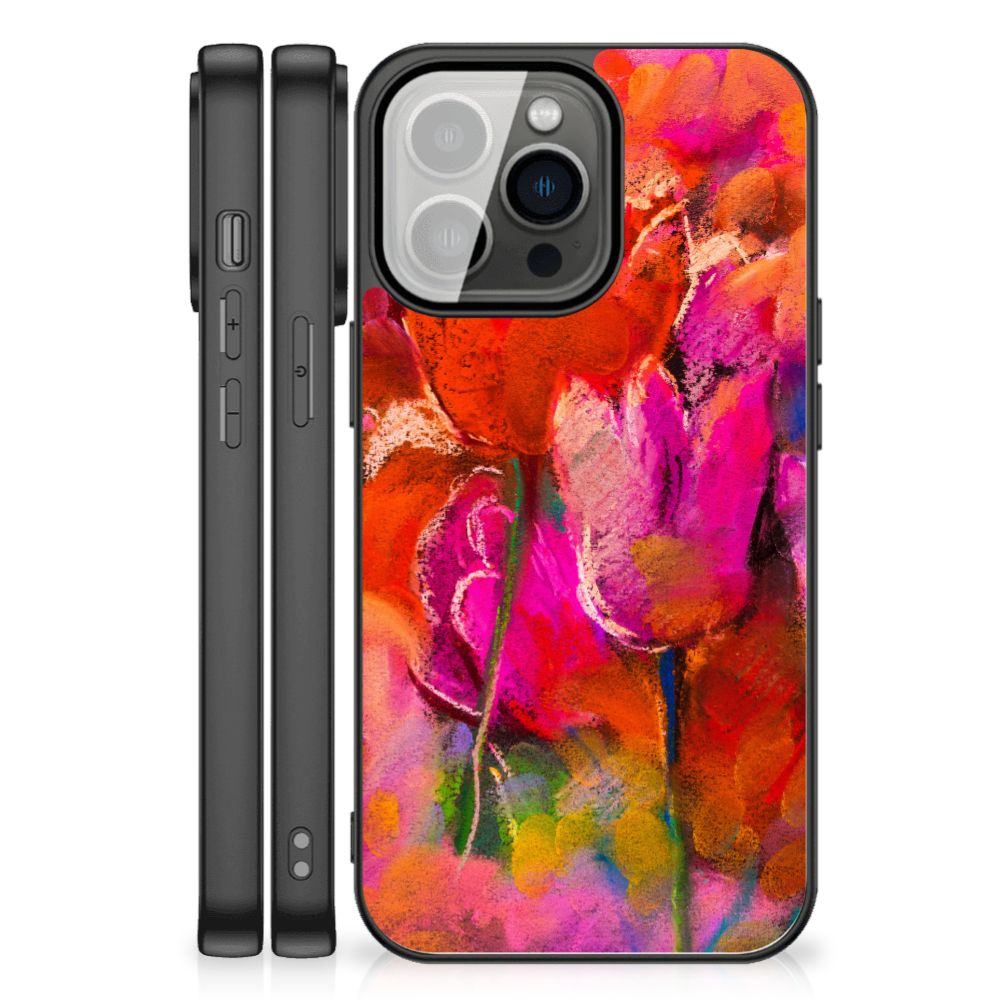 Kleurrijke Telefoonhoesje iPhone 13 Pro Max Tulips B2C Telecom