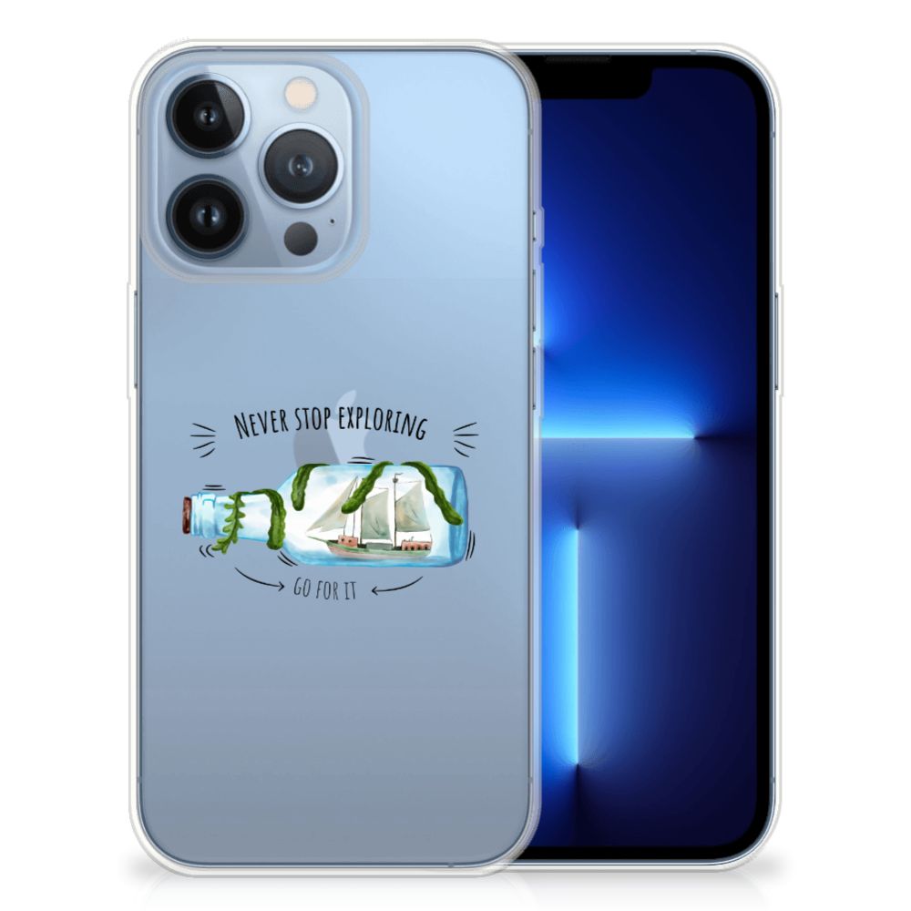Apple iPhone 13 Pro Telefoonhoesje met Naam Boho Bottle B2C Telecom
