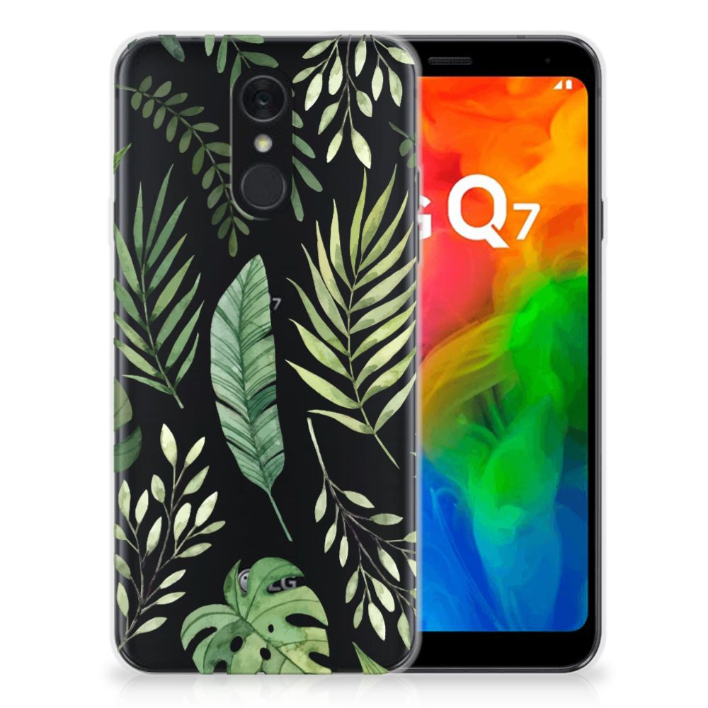 LG Q7 TPU Case Leaves