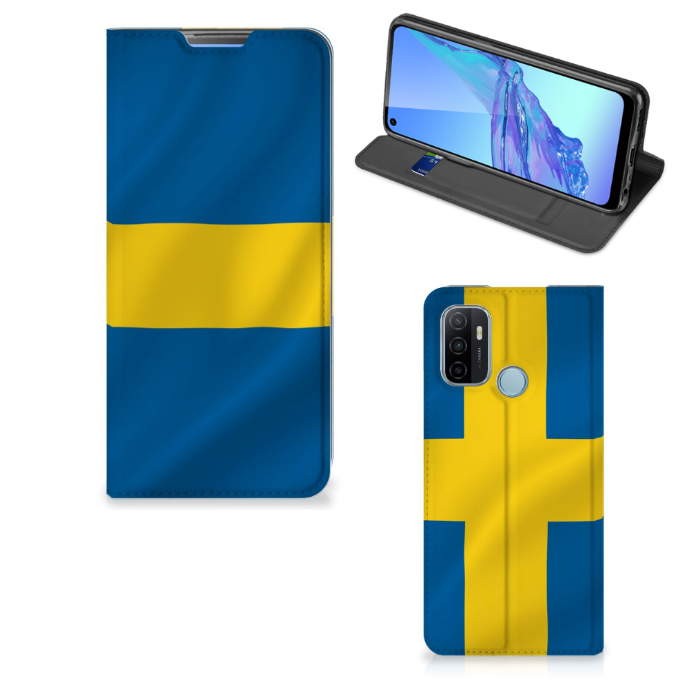 OPPO A53 | A53s Standcase Zweden - B2C Telecom