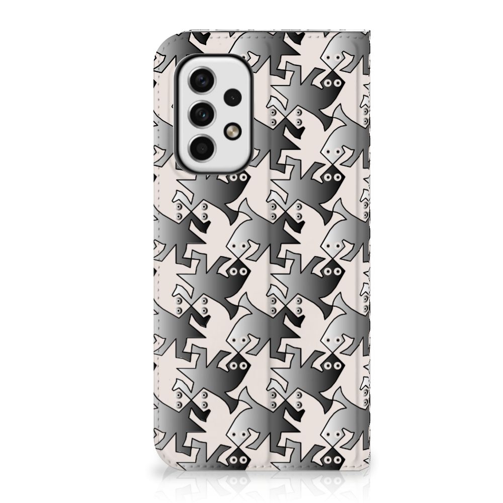 Samsung Galaxy A23 Hoesje maken Salamander Grey - B2C Telecom