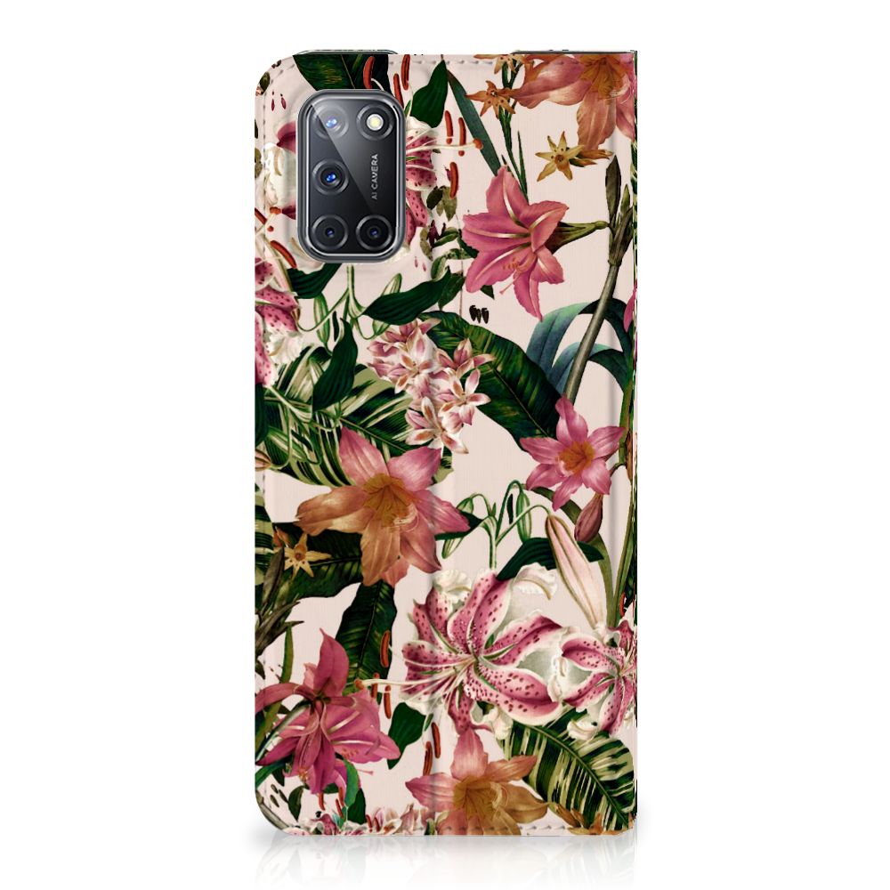 OPPO A52 | A72 Smart Cover Flowers - B2C Telecom