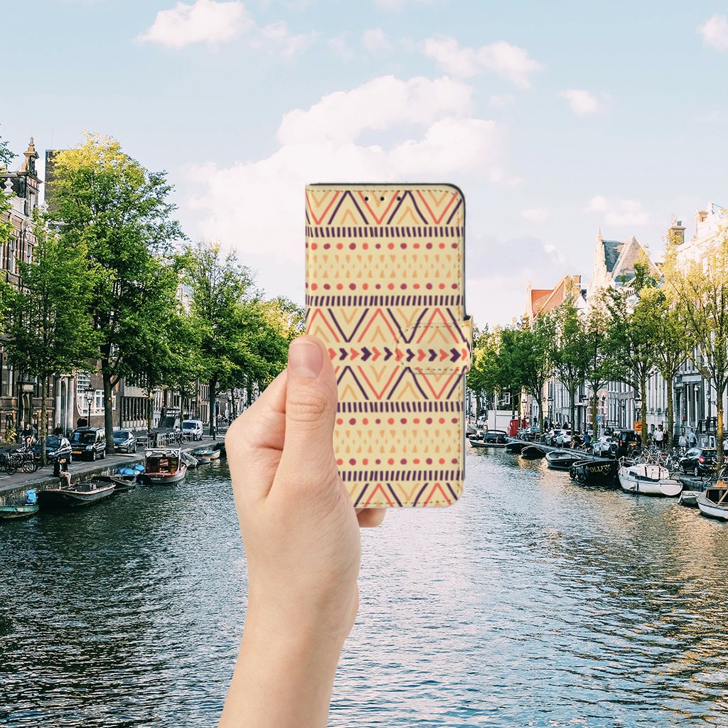 Alcatel 1S 2020 Telefoon Hoesje Aztec Yellow