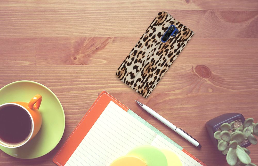 Xiaomi Redmi 9 Hoesje maken Leopard - B2C Telecom