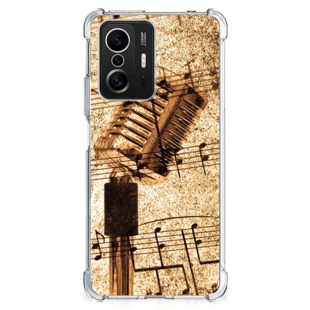 Xiaomi 11T | 11T Pro Anti-shock Hoesje met foto Bladmuziek