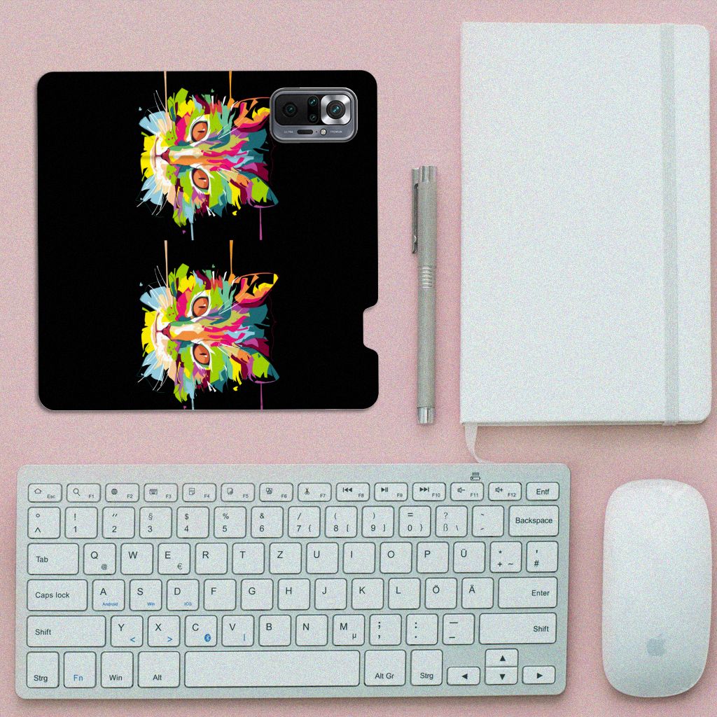 Xiaomi Redmi Note 10 Pro Magnet Case Cat Color - B2C Telecom
