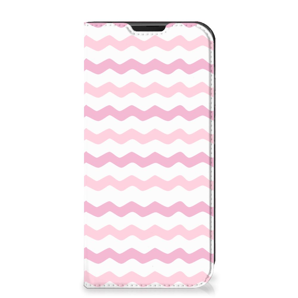 Samsung Galaxy Xcover 6 Pro Hoesje met Magneet Waves Roze