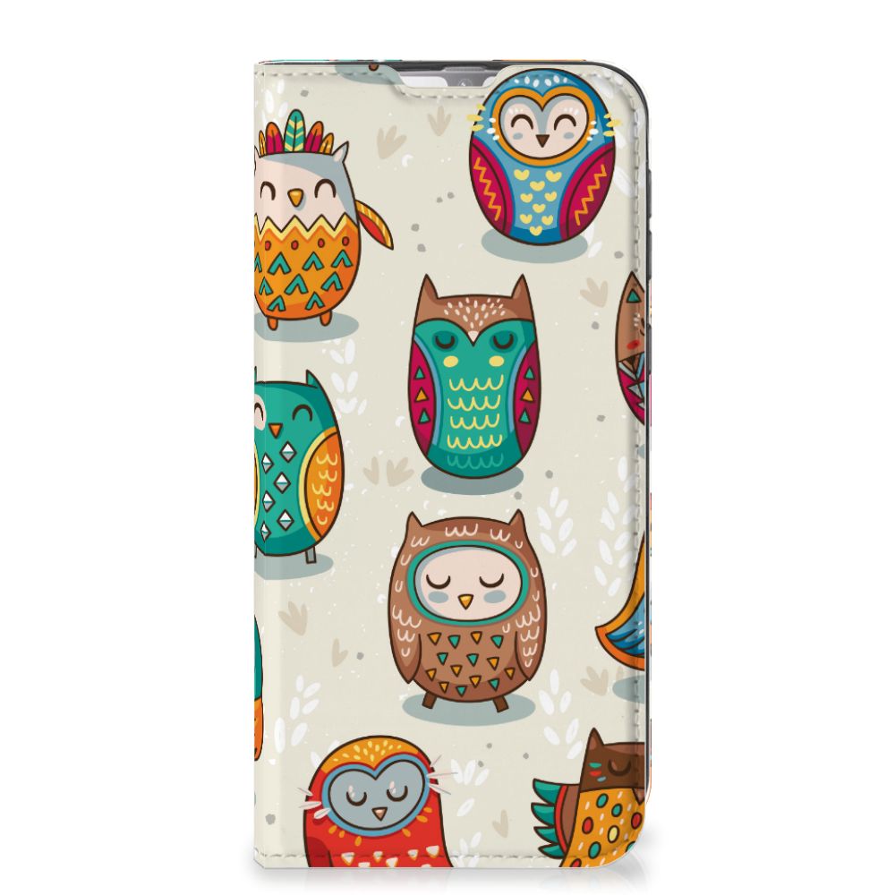 Samsung Galaxy M31 Hoesje maken Vrolijke Uilen - B2C Telecom