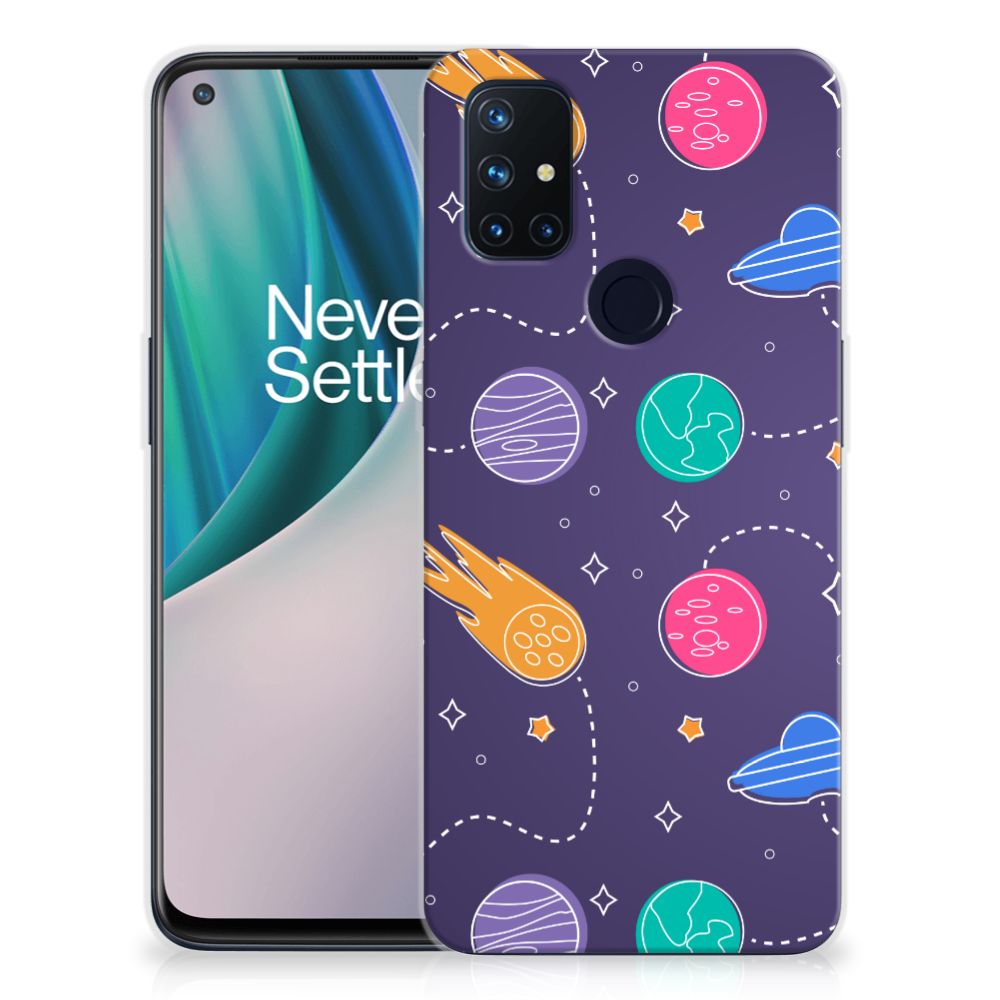 OnePlus Nord N10 5G Silicone Back Cover Space