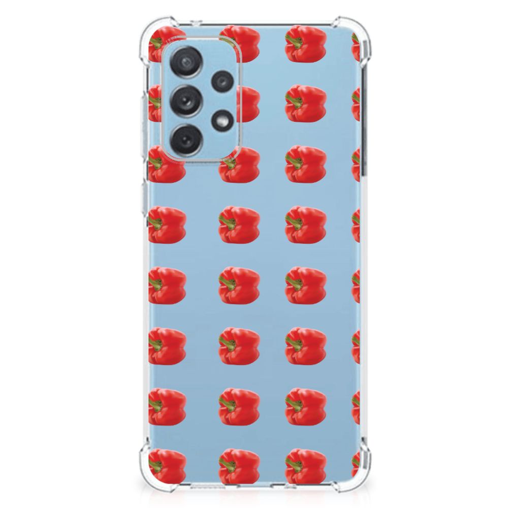 Samsung Galaxy A73 Beschermhoes Paprika Red B2C Telecom