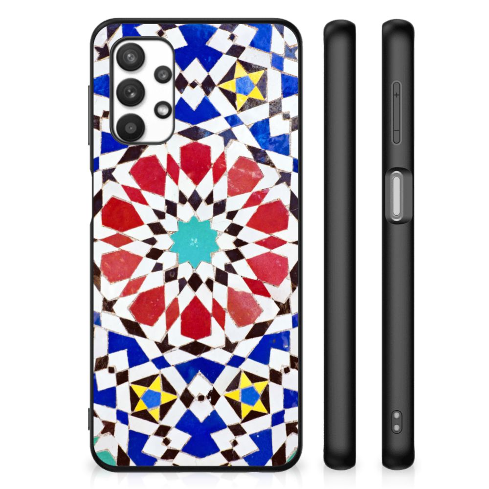 Samsung Galaxy A32 5G Marmeren Print Telefoonhoesje Mozaïek B2C Telecom