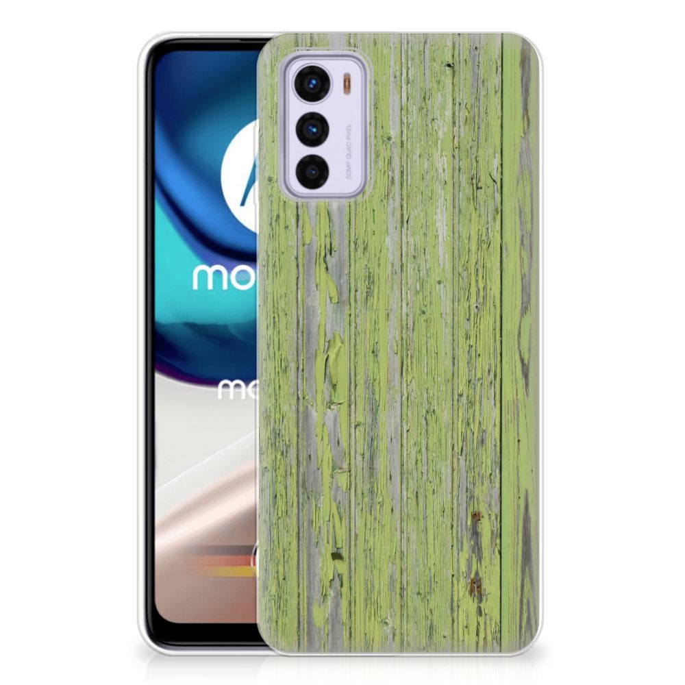 Motorola Moto G42 Bumper Hoesje Green Wood B2C Telecom
