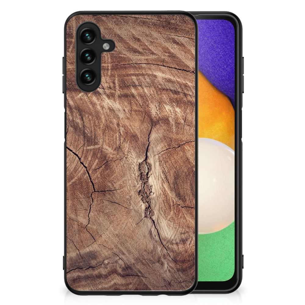 Samsung Galaxy A13 5G | A04s Houten Print Telefoonhoesje Tree Trunk