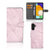 Samsung Galaxy A04s | Samsung Galaxy A13 5G Bookcase Marble Pink - Origineel Cadeau Vriendin