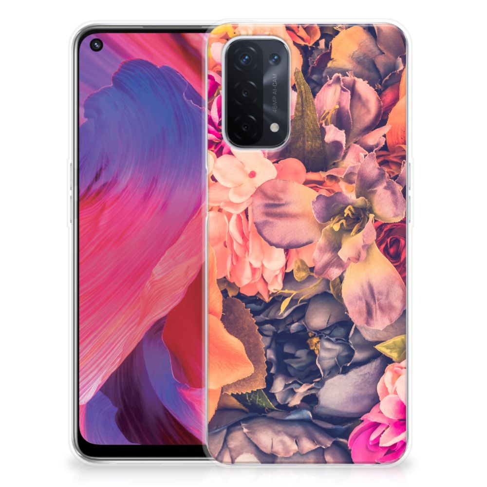 OPPO A93 5G TPU Case Bosje Bloemen