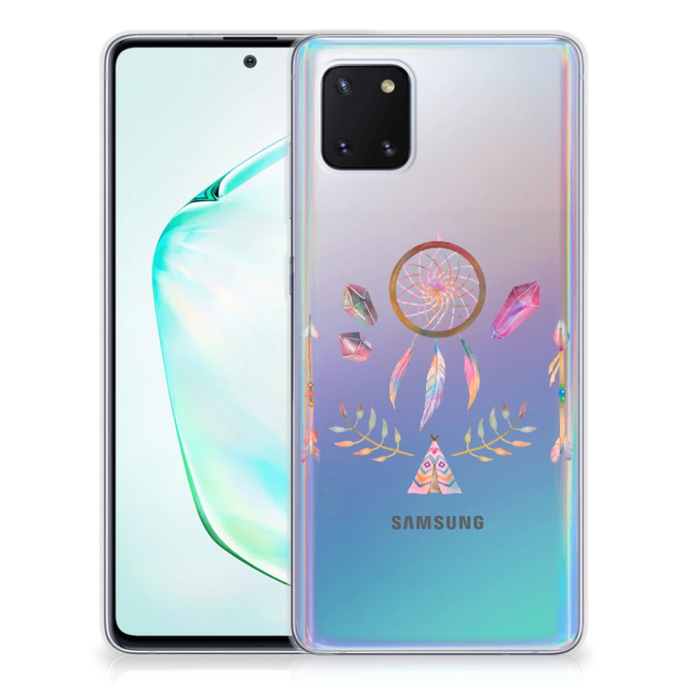 Samsung Galaxy Note 10 Lite Telefoonhoesje met Naam Boho Dreamcatcher