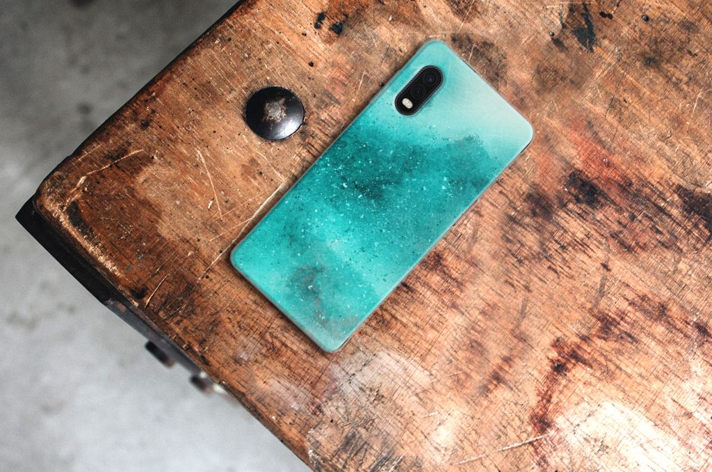 Hoesje maken Samsung Xcover Pro Painting Blue