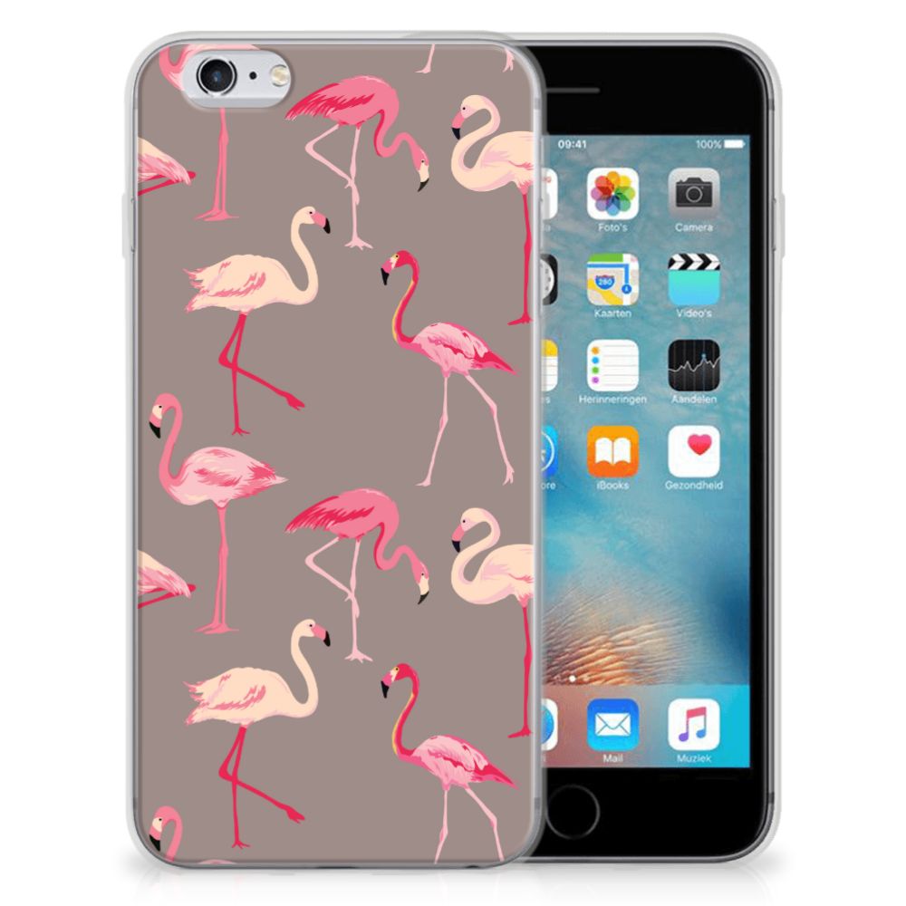 Apple iPhone 6 | 6s TPU Hoesje Flamingo