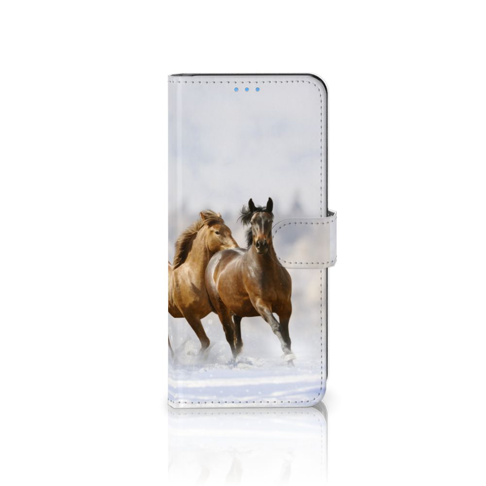 Xiaomi Mi 10T Pro | Mi 10T Telefoonhoesje met Pasjes Paarden