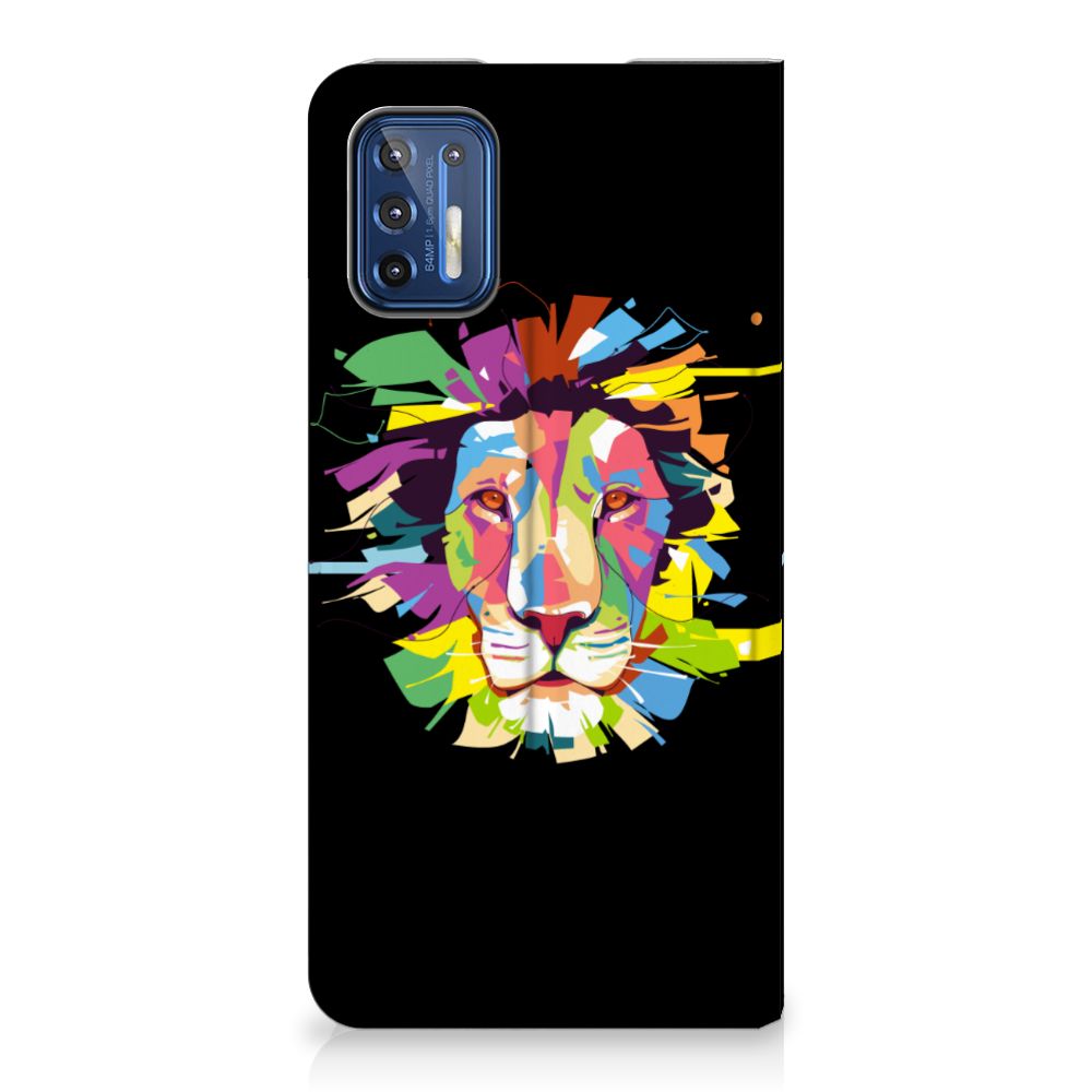 Motorola Moto G9 Plus Magnet Case Lion Color - B2C Telecom