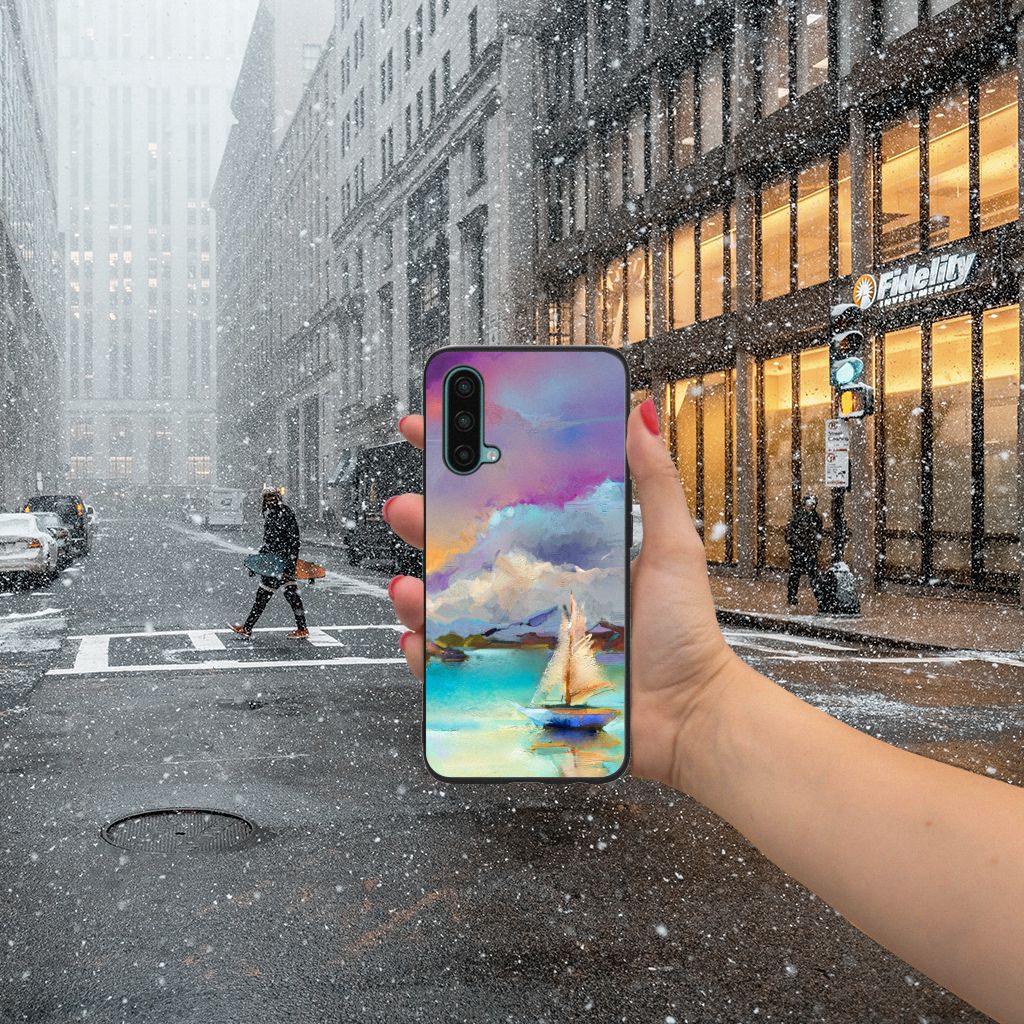 Kleurrijke Telefoonhoesje OnePlus Nord CE 5G Boat B2C Telecom