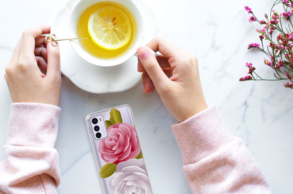 Motorola Moto G42 TPU Case Roses B2C Telecom