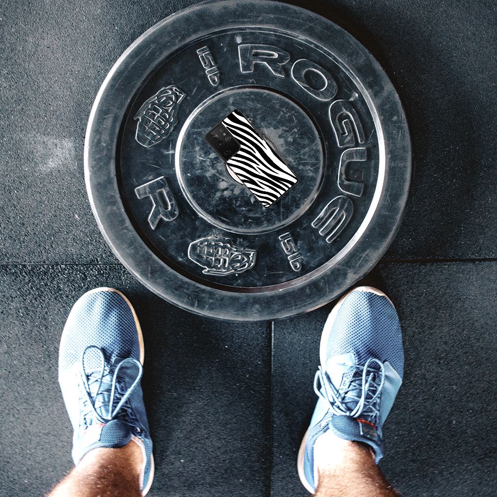 Samsung Galaxy S21 Ultra Dierenprint Telefoonhoesje Zebra B2C Telecom