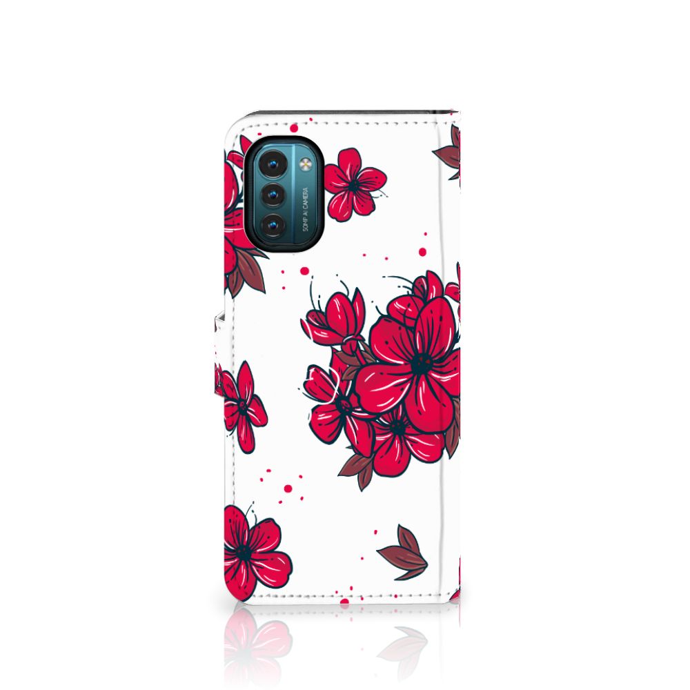 Nokia G11 | G21 Hoesje Blossom Red