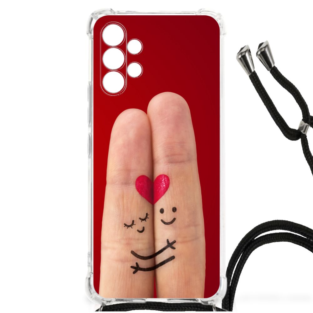 Samsung Galaxy A13 4G Anti Shock Bumper Case Liefde - Origineel Romantisch Cadeau B2C Telecom