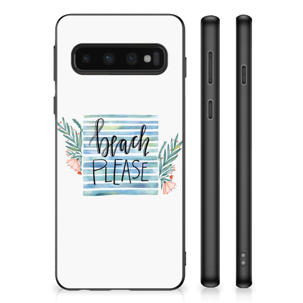 Samsung Galaxy S10 Bumper Hoesje Boho Beach