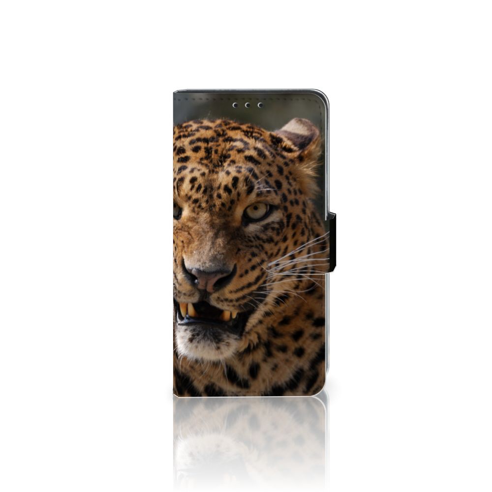Xiaomi Redmi 7A Telefoonhoesje met Pasjes Luipaard