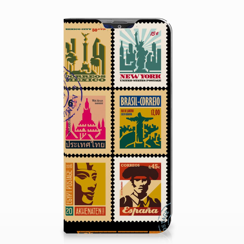 Samsung Galaxy A30 Book Cover Postzegels