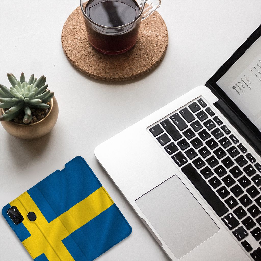 Samsung Galaxy M30s | M21 Standcase Zweden - B2C Telecom