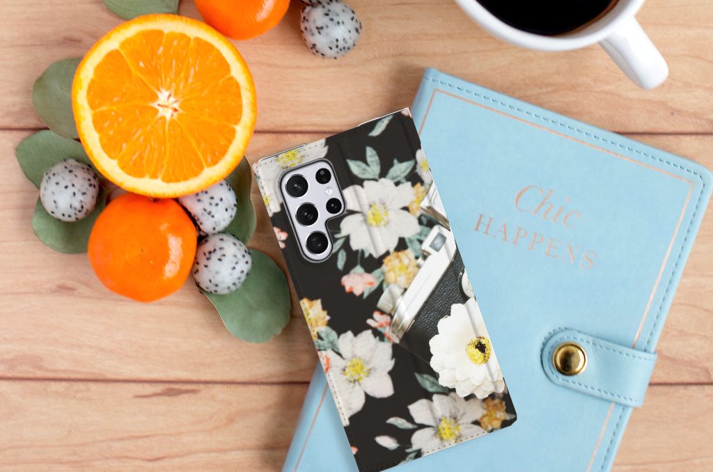 Samsung Galaxy S22 Ultra Stand Case Vintage Camera - B2C Telecom